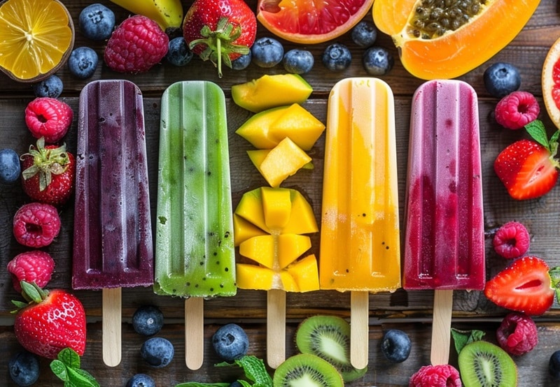 Fruchteis ohne Zucker selber machen – leckere Rezepte für Kinder