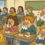 Entschuldigung für die Schule als PDF-Vorlage